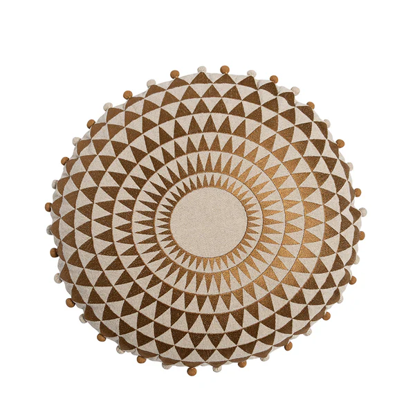 Concentric Cushion - Chartreuse