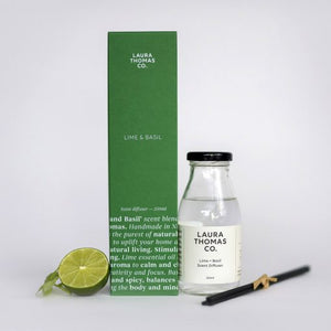 Lime and basil scent diffuser