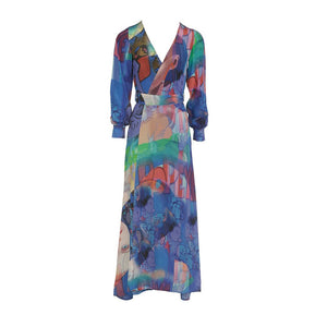 Time Traveller's Wife Maxi Robe - front
